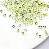 Peridot Round Cut 1.7mm Natural Gem Loose Stone
