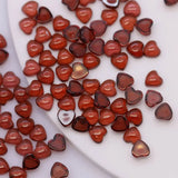 Heart-shaped Red Garnet 4*4mm Loose Gemstone for Jewelry