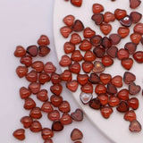 Heart-shaped Red Garnet 4*4mm Loose Gemstone for Jewelry