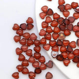 Heart-shaped Red Garnet 4*4mm Loose Gemstone for Jewelry