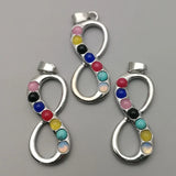 7 Chakra Healing Reiki Pendant Charm Beads 12pcs