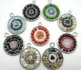 7 Chakra Reiki Healing Gem Stone Pendant Set