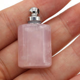 Agat Oil Diffuser Perfume Bottle Pendant for DIY Jewelry Making