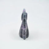 Fluorite Gem Stone Animal Carving Pendant