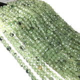 Aquamarines Dalmatian Jaspers Beaded Faceted Loose Beads 14''