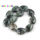 Labradorite Amazonite Faceted Water Drop Stone Beads 13*18mm