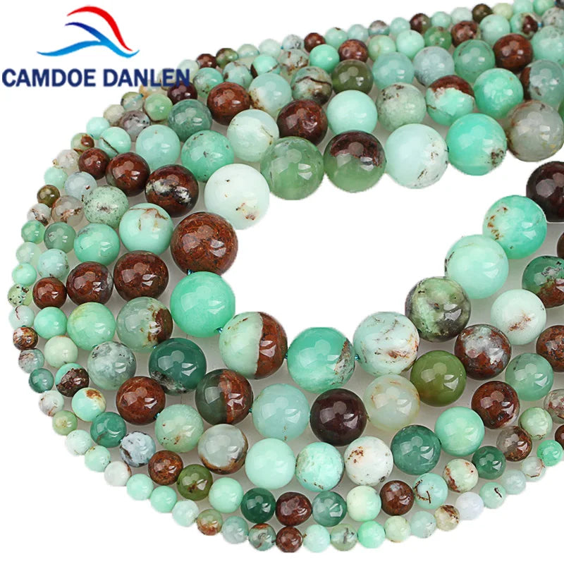 Chrysoprase Jades Round Loose Beads 4 6 8 10 12 MM