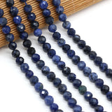 Faceted Tiger Eye Rose Pink Quartz Agate Beads 14''