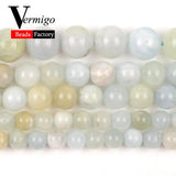 Natural Beryls Mineral Beads 6 8 10mm Round Emeralds Beads 15inch