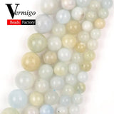 Natural Beryls Mineral Beads 6 8 10mm Round Emeralds Beads 15inch