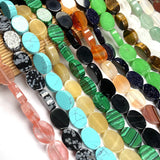 Gem Stone Egg Shape Beading Agates Crystal Beads for Jewelry Making