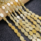 Gem Stone Egg Shape Beads Agates Labradorite Scattered Bead