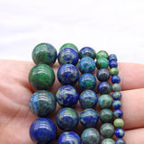 Lapis Lazuli Malachite Round Beads 4-12mm DIY Bracelet Necklace