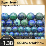Lapis Lazuli Malachite Round Beads 4-12mm DIY Bracelet Necklace