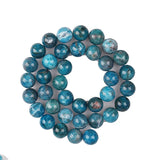 Ocean Apatite Round Loose Beads 4 6 8 10 12MM DIY Jewelry Making