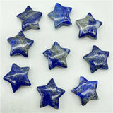 Quartz Crystal Pentagram Five Pointed Star Shape 12Pcs