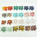 Gem Stone Quartz Crystal Turquoise Pendant Charms For DIY Jewelry Making