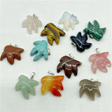 Gem Stone Quartz Crystal Turquoise Pendant Charms For DIY Jewelry Making