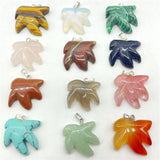 Gem Stone Quartz Crystal Turquoise Pendant Charms For DIY Jewelry Making