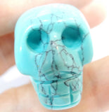 Gem Stone Skull Pendant Set for Jewelry Making