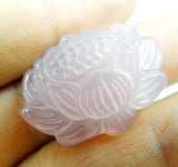 Gem Stone Quartz Chalcedony Agate Pendant for DIY Jewelry Making