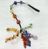 7 Chakras Quartz Crystal Tassel Pendant for Healing Reiki