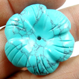 Gem Stone Turquoise Quartz Crystal Pendant for Necklace Making DIY Jewelry