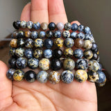 Yellow Ocean Agates Round Beads 6 8 10mm