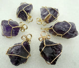 Yellow Crystal Fluorite Pendant - Reiki Healing Chakra Jewelry