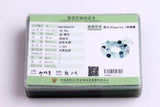 Fluorite Round Loose Beads 15in Strand 4-12mm