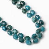 Natural Apatite Garnet Amazonite Beads 7.5''