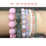 Waist Beads Trochus Shell Aquamarines Cordierite Quartz Stone Beads