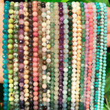 Waist Beads Trochus Shell Aquamarines Cordierite Quartz Stone Beads