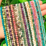 Waist Beads Trochus Shell Aquamarines Cordierite Quartz Stone Beads