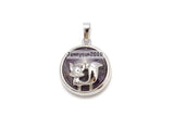 Natural Gemstone Fox Pendant Charms 10Pcs/Pack