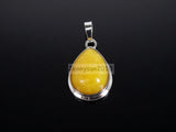 Natural Crystal Teardrop Charms 10Pcs/Pack