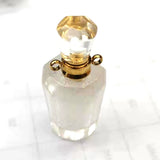 Gemstone Perfume Pendant - Amethyst Fluorite Quartz Oil Diffuser