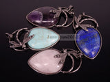 Dragonfly Reiki Chakra Pendant Charms 5Pcs/Pack