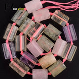 Natural Gemstone Mix Crystal Beads 11*15mm Spacer Loose Beads 15''