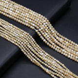 Terahertz Shell Faceted Loose Beads DIY Necklace Bracelet Jewelry 3 4MM