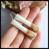 Amazonite Gemstone Women Earring Beads 41x13x4mm