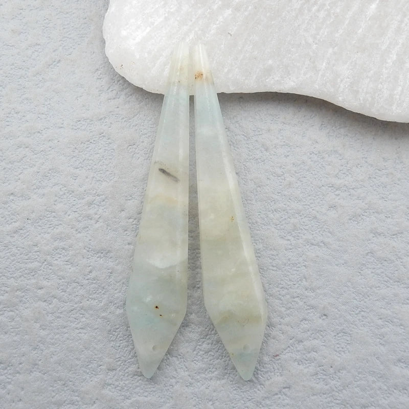 Amazonite Gemstone Women Earrings - Customized Jewelry Gift