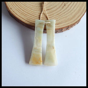 Amazonite Gemstone Women Earrings, Charms Jewelry Gift, Customized