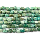 Green Amazonite 8-10mm Stone Beads for Jewelry Making