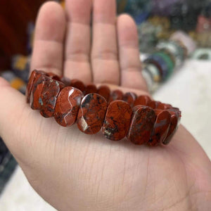 Fluorite Rhodonite Amazonite Sodalite Tiger Eye Bracelet