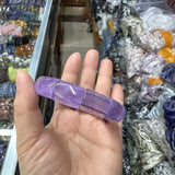 AAA Lavender Purple Jade Bracelet Stone Jewelry Bangle