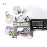 Gemstone Oil Diffuser Pendant Necklace Charms Set