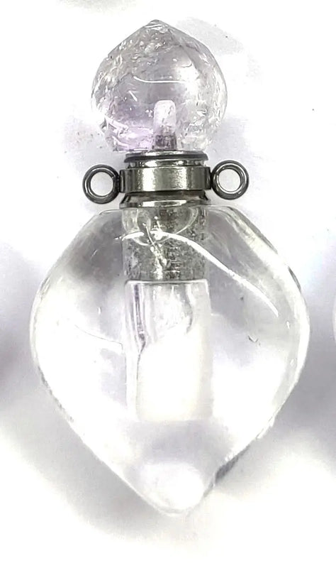 Gemstone Oil Diffuser Pendant Necklace Charms Set