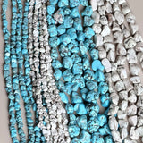 Turquoise Chip Beads 8-25mm For Jewelry Making