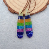 Lapis Lazuli Sugilite Sun Stone Blue Apatite Earring Beads
